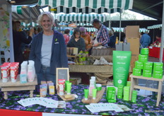 Gerdy Kamphuijs bij Weleda. 